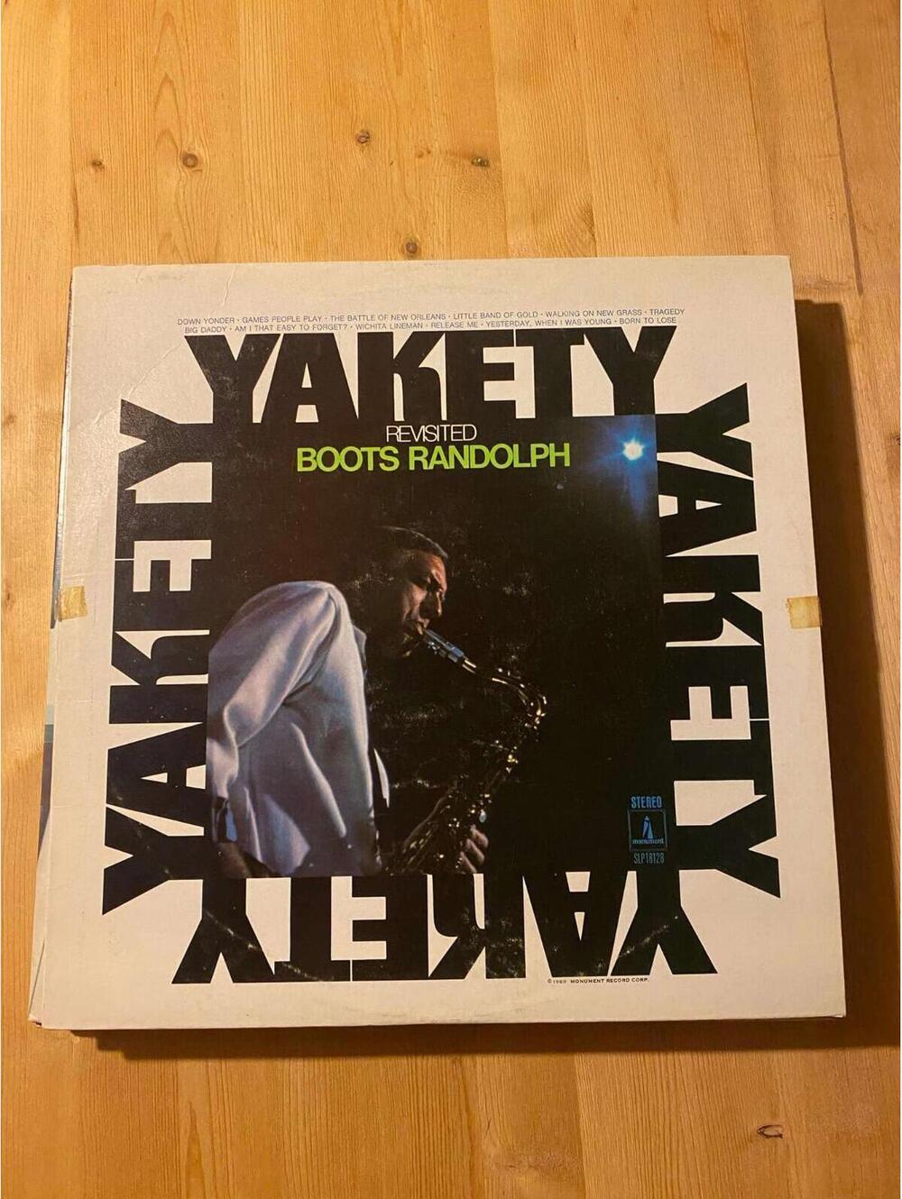 Boots Randolph – Yakety Revisited Vintage 33rpm VG+ AB29